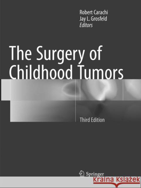 The Surgery of Childhood Tumors  9783662569399 Springer - książka