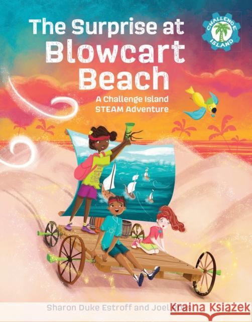 The Surprise at Blowcart Beach: A Challenge Island STEAM Adventure Joel Ross 9781513134949 West Margin Press - książka