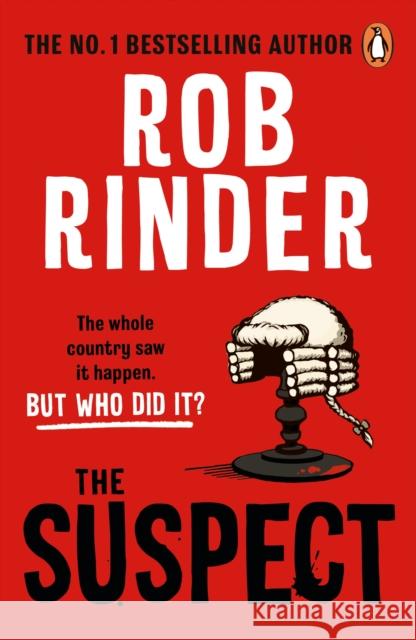The Suspect Rob Rinder 9781804940402 Cornerstone - książka