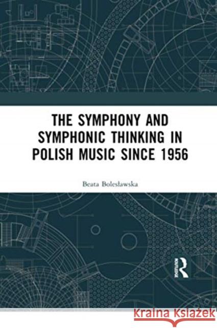 The Symphony and Symphonic Thinking in Polish Music Since 1956 Beata Boleslawska 9780367728410 Routledge - książka