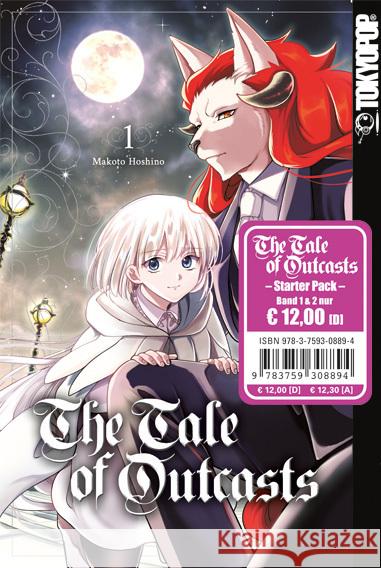 The Tale of Outcasts Starter Pack Hoshino, Makoto 9783759308894 Tokyopop - książka