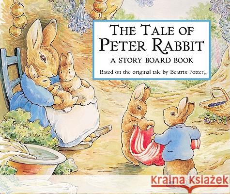 The Tale of Peter Rabbit Story Board Book Beatrix Potter 9780723244325 Frederick Warne and Company - książka