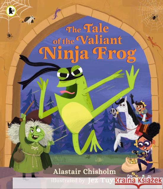 The Tale of the Valiant Ninja Frog Alastair Chisholm 9781406394535 Walker Books Ltd - książka