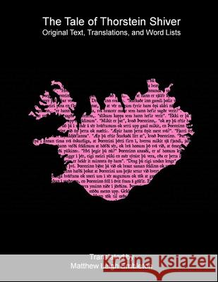 The Tale of Thorstein Shiver Anon (Tr M L Embleton) 9781918157635 Matthew Leigh Embleton - książka