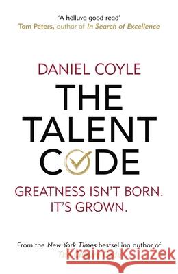 The Talent Code: Greatness isn't born. It's grown Daniel Coyle 9781847943040 Cornerstone - książka