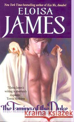 The Taming of the Duke Eloisa James 9780060781583 Avon Books - książka