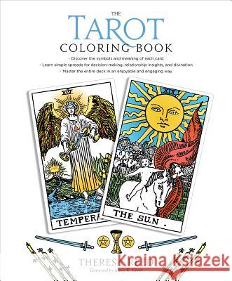 The Tarot Coloring Book Theresa Reed 9781622037902 Sounds True - książka