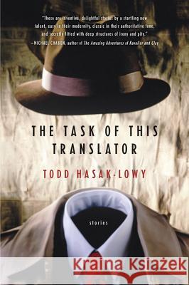 The Task of This Translator Todd Hasak-Lowy 9780156031127 Harvest Books - książka