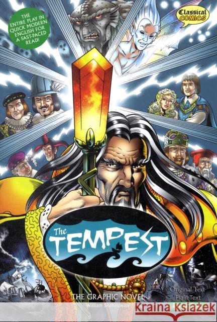 The Tempest (Classical Comics) William Shakespeare 9781906332310 Classical Comics - książka