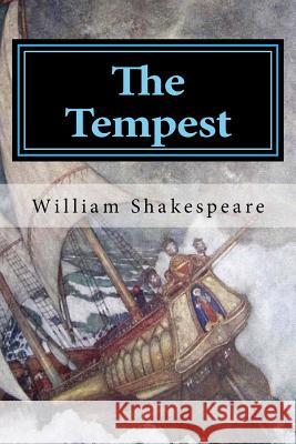 The Tempest: Illustrated William Shakespeare Edmund Dulac 9781976501258 Createspace Independent Publishing Platform - książka