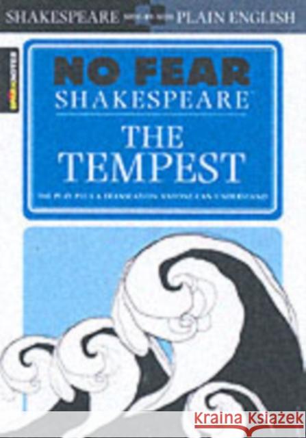 The Tempest: No Fear Shakespeare Side-by-Side Plain English SparkNotes 9781586638498 Spark - książka