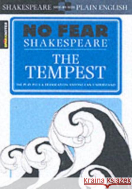 The Tempest (No Fear Shakespeare): Volume 5 Sparknotes 9781586638498 Spark - książka
