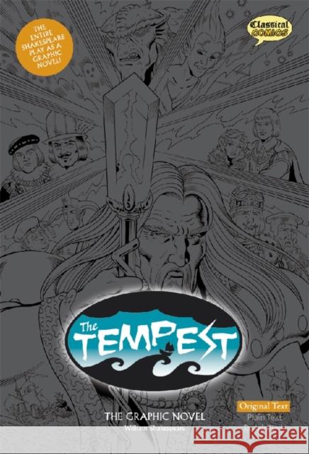 The Tempest The Graphic Novel: Original Text William Shakespeare 9781906332297 Classical Comics - książka