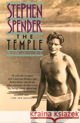 The Temple Stephen Spender Spender 9780802135247 Grove/Atlantic - książka