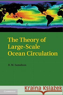 The Theory of Large-Scale Ocean Circulation R M Samelson 9781107001886  - książka