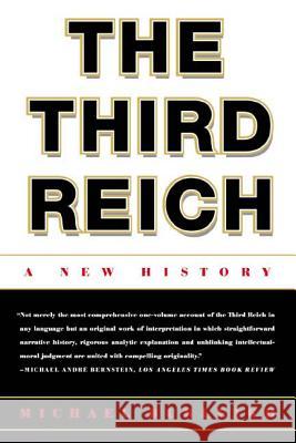 The Third Reich: A New History Michael Burleigh 9780809093267 Hill & Wang - książka