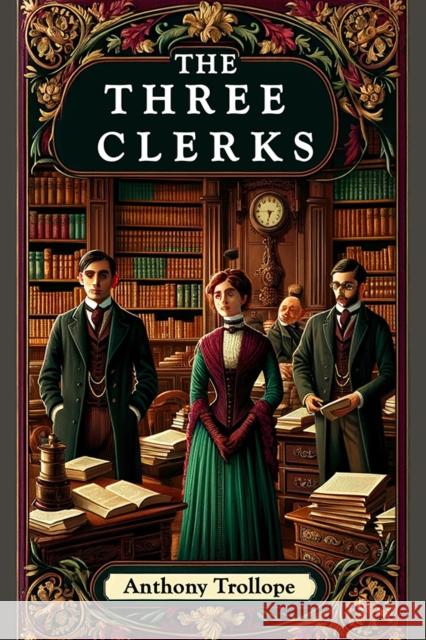 The Three Clerks Anthony Trollope 9789364285582 Double 9 Books - książka
