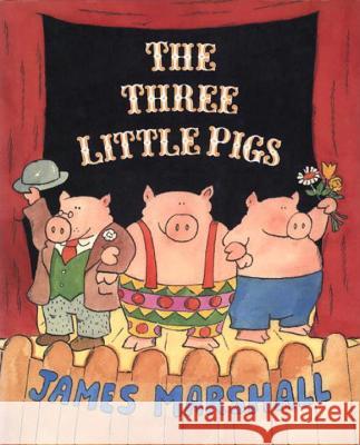 The Three Little Pigs James Marshall James Marshall 9780140557428 Puffin Books - książka
