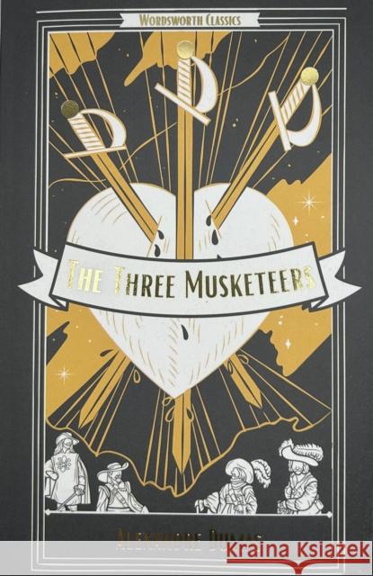 The Three Musketeers Dumas Alexandre 9781853260407 Wordsworth Editions Ltd - książka