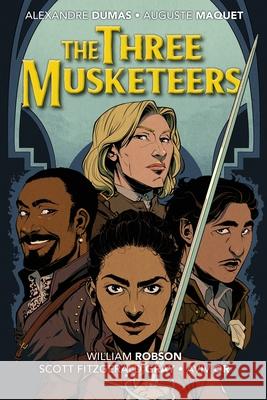 The Three Musketeers: Updated, Illustrated, and Unapologetically Diverse Gray, Scott Fitzgerald 9781927348406 Insane Angel Studios - książka