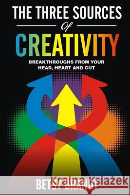 The Three Sources of Creativity: Breakthroughs from Your Head, Heart and Gut Betsy Brandt 9780986401312 Breakthrough Publishing, LLC - książka