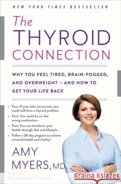 The Thyroid Connection: Why You Feel Tired, Brain-Fogged, and Overweight - and How to Get Your Life Back Amy Myers 9780316272858 Little Brown and Company - książka