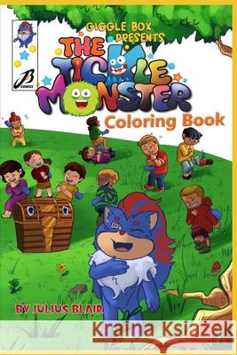 The Tickle Monster Coloring Book Jb Comics Julius Blair 9781957299242 Jb Comics - książka