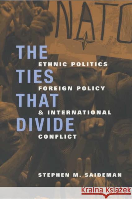 The Ties That Divide: Ethnic Politics, Foreign Policy, and International Conflict Saideman, Stephen 9780231122290 Columbia University Press - książka