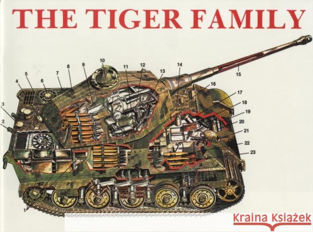 The Tiger Family Scheibert, Horst 9780887401879 Schiffer Publishing - książka