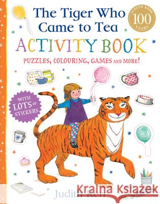 The Tiger Who Came to Tea Activity Book Judith Kerr 9780008587741 HarperCollins Publishers - książka