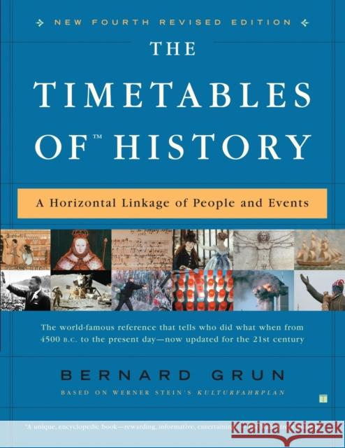 The Timetables of History: A Horizontal Linkage of People and Events Bernard Grun 9780743270038 Touchstone Books - książka