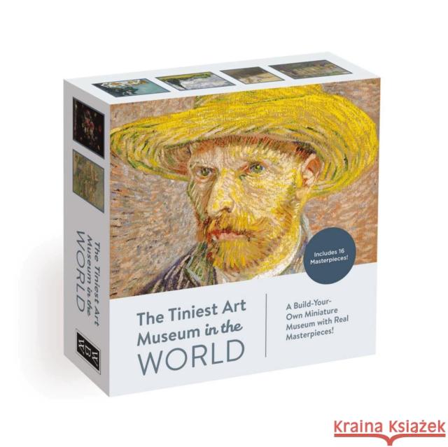 The Tiniest Art Museum in the World: Build-Your-Own Miniature Art Museum with Real Masterpieces! Whalen Book Works 9781951511203 HarperCollins Focus - książka