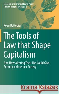 The Tools of Law That Shape Capitalism: And How Altering Their Use Could Give Form to a More Just Society Byttebier, Koen 9783030241810 Springer - książka