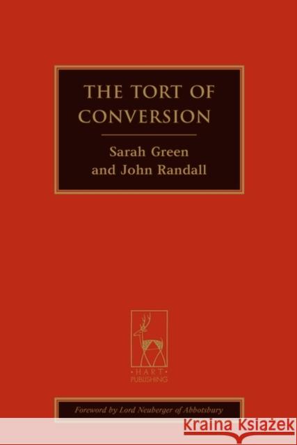 The Tort of Conversion Sarah Green 9781841138336  - książka
