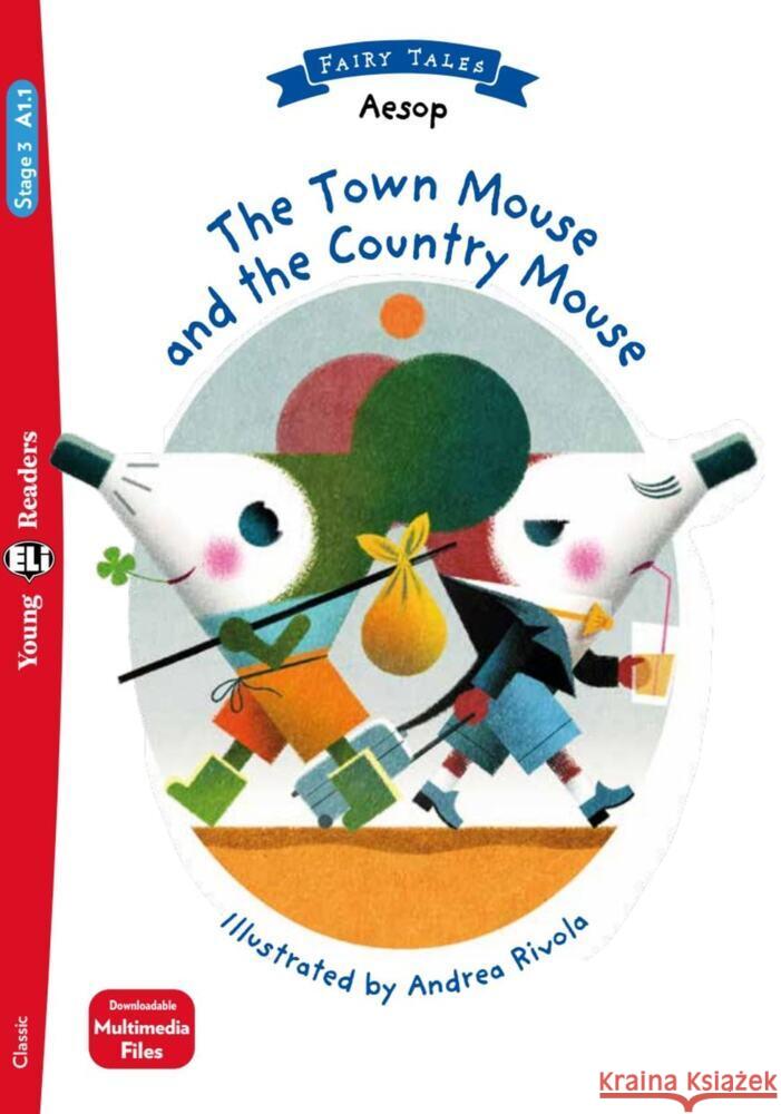 The Town Mouse and the Country Mouse Aesop 9783125146235 Klett Sprachen - książka