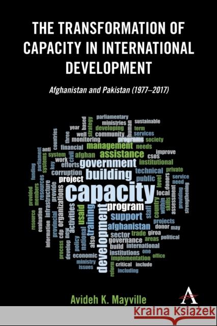 The Transformation of Capacity in International Development: Afghanistan and Pakistan (1977-2017) Mayville, Avideh K. 9781785279775 Anthem Press - książka