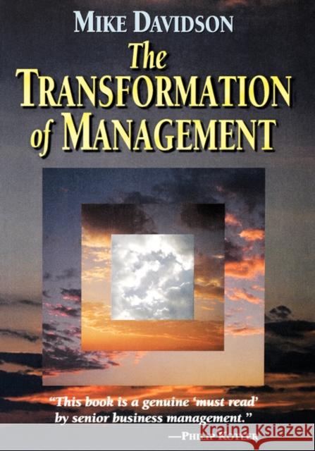 The Transformation of Management Mike Davidson 9780750698146 Butterworth-Heinemann - książka