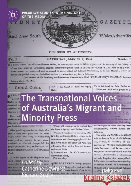 The Transnational Voices of Australia's Migrant and Minority Press  9783030436414 Springer Nature Switzerland AG - książka