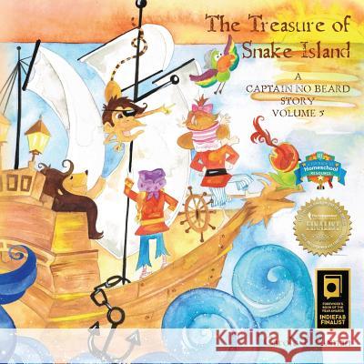 The Treasure of Snake Island: A Captain No Beard Story Carole P. Roman 9781482390971 Createspace - książka