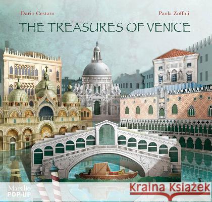 The Treasures of Venice: Pop-Up Cestaro, Dario 9788831715027  - książka