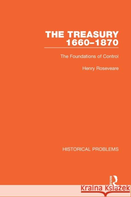 The Treasury 1660-1870 Henry Roseveare 9781032038162 Taylor & Francis Ltd - książka