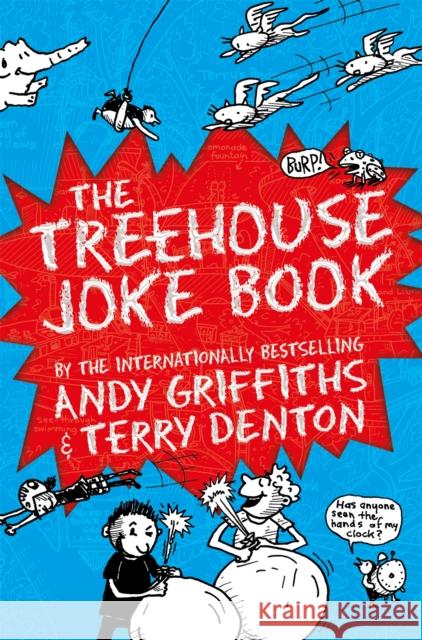 The Treehouse Joke Book Andy Griffiths Terry Denton  9781529030440 Pan Macmillan - książka