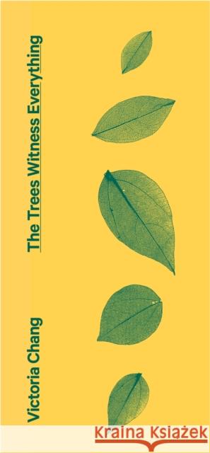 The Trees Witness Everything Victoria Chang 9781472157454 Little, Brown Book Group - książka