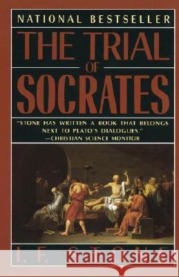 The Trial of Socrates I. F. Stone 9780385260329 Anchor Books - książka