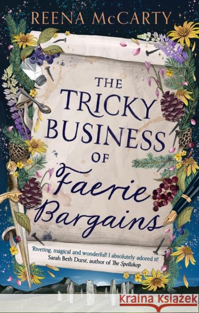 The Tricky Business of Faerie Bargains Reena McCarty 9780356526157 Little, Brown Book Group - książka