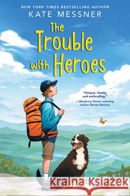 The Trouble with Heroes Kate Messner 9781420528398 Youth Large Print - książka