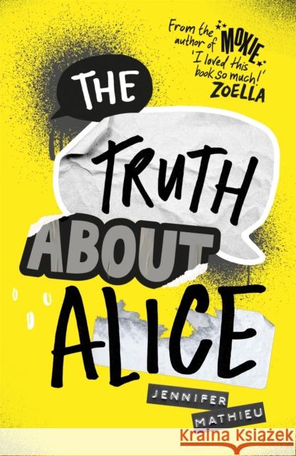 The Truth About Alice Jennifer Mathieu 9781444944747 Hachette Children's Group - książka