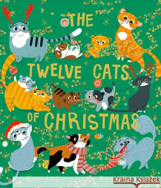 The Twelve Cats of Christmas: Full of feline festive cheer, why not curl up with a cat - or twelve! - this Christmas. The follow-up to the bestselling TWELVE DOGS OF CHRISTMAS Alison Ritchie 9781471191183 Simon & Schuster Ltd - książka