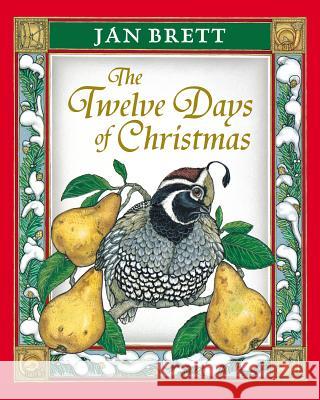 The Twelve Days of Christmas Jan Brett Jan Brett 9780399243295 Grosset & Dunlap - książka