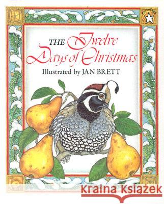 The Twelve Days of Christmas Jan Brett 9780698115699 Putnam Publishing Group - książka